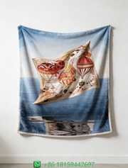 Hermes Throw Blankets